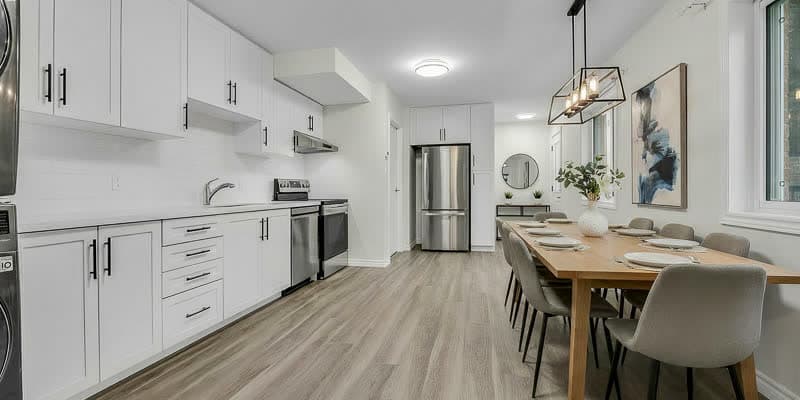 Schematic 2D floor plan layout overview Pickering